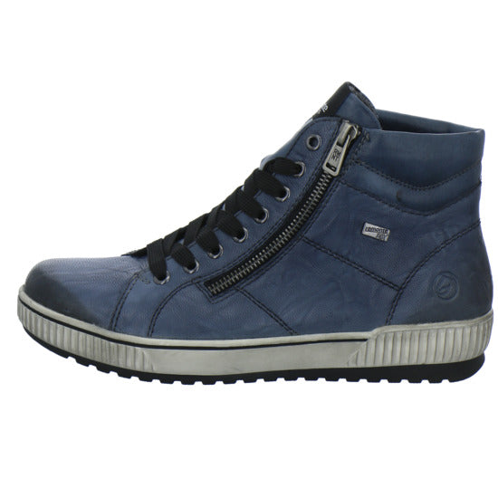Remonte Stiefel ungefüttert Dunkelblau - 360° Ansicht