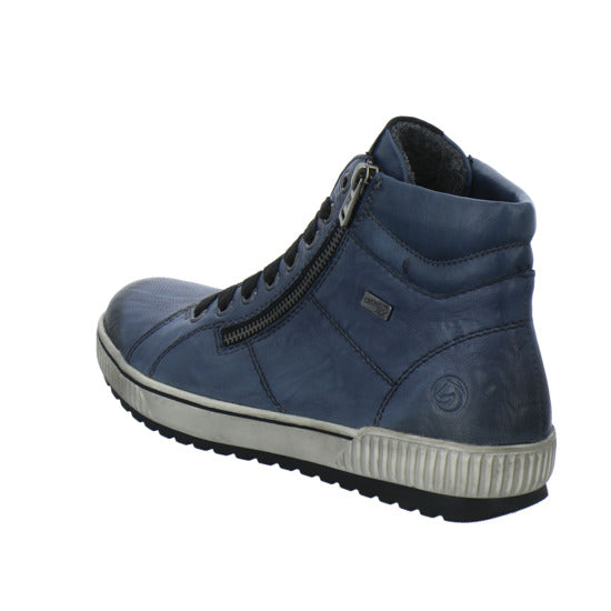 Remonte Stiefel ungefüttert Dunkelblau - 360° Ansicht