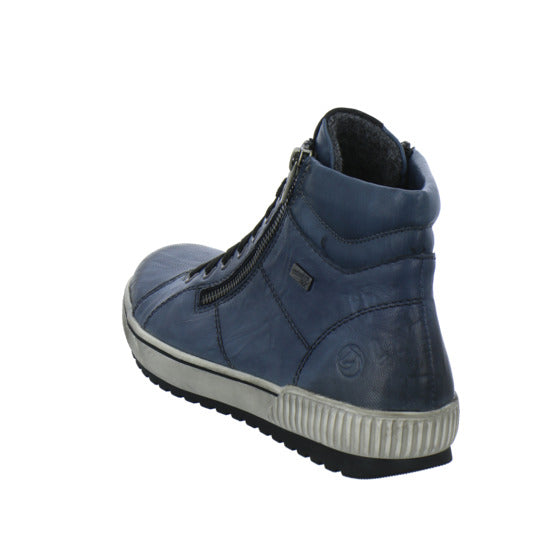 Remonte Stiefel ungefüttert Dunkelblau - 360° Ansicht