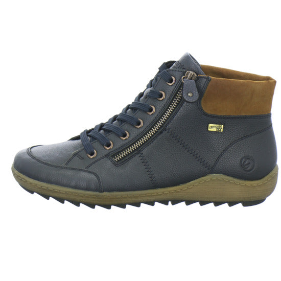 Remonte Stiefel ungefüttert Dunkelblau - 360° Ansicht