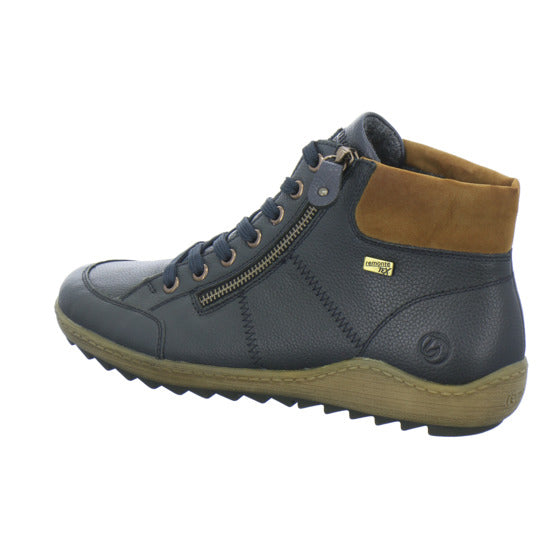 Remonte Stiefel ungefüttert Dunkelblau - 360° Ansicht