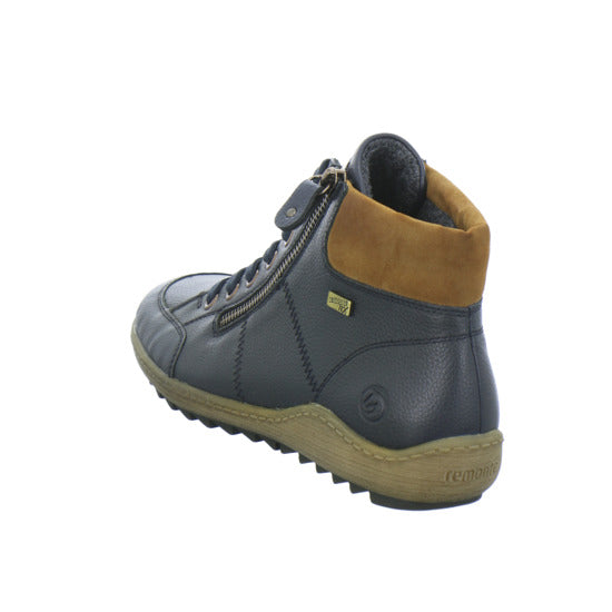 Remonte Stiefel ungefüttert Dunkelblau - 360° Ansicht