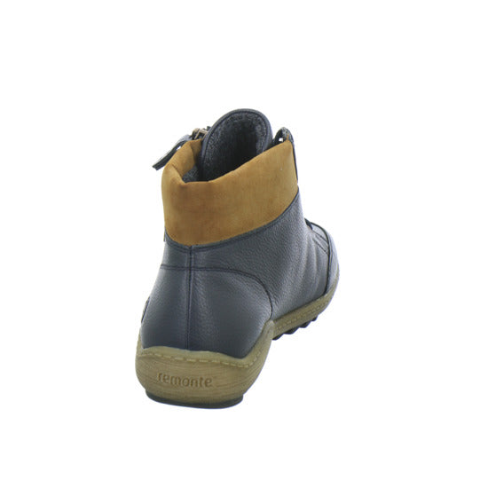 Remonte Stiefel ungefüttert Dunkelblau - 360° Ansicht