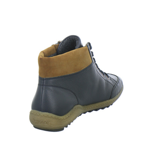 Remonte Stiefel ungefüttert Dunkelblau - 360° Ansicht