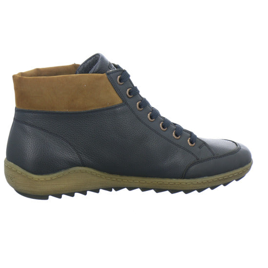 Remonte Stiefel ungefüttert Dunkelblau - 360° Ansicht