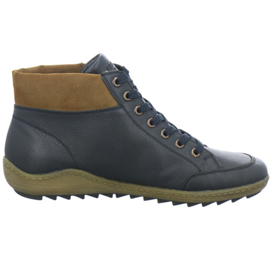 Remonte Stiefel ungefüttert Dunkelblau - 360° Ansicht