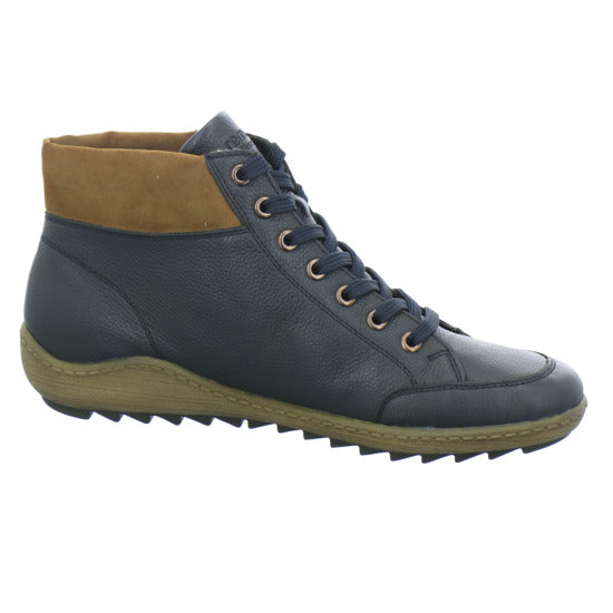Remonte Stiefel ungefüttert Dunkelblau - 360° Ansicht