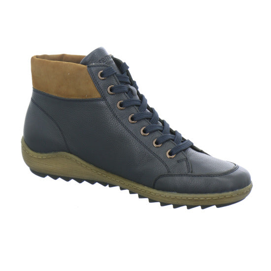 Remonte Stiefel ungefüttert Dunkelblau - 360° Ansicht