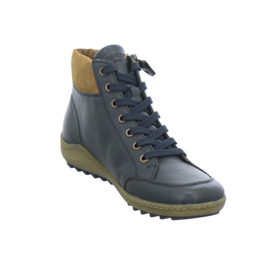 Remonte Stiefel ungefüttert Dunkelblau - 360° Ansicht