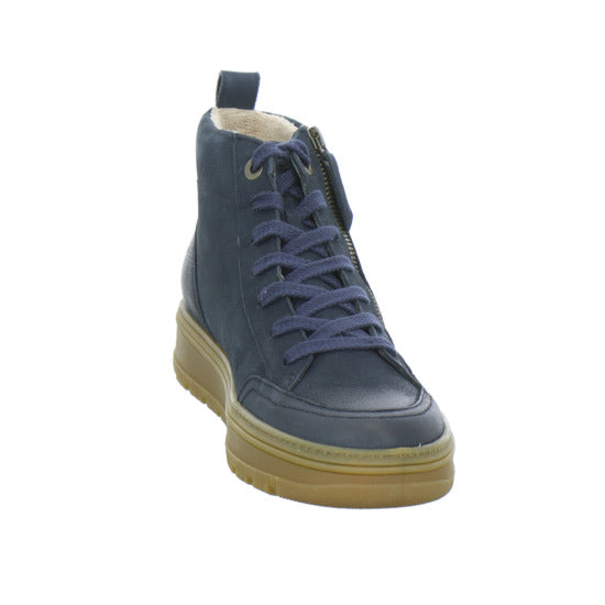 Paul Green Stiefel ungefüttert Dunkelblau - 360° Ansicht