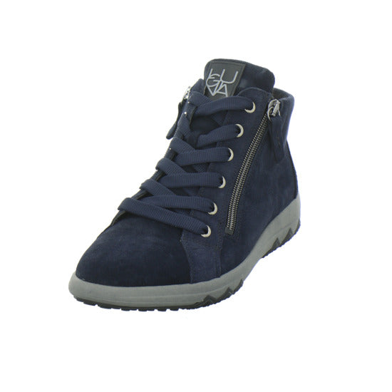 Waldläufer H-Teresa Stiefel ungefüttert Dunkelblau - 360° Ansicht