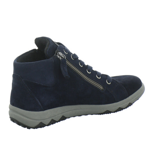 Waldläufer H-Teresa Stiefel ungefüttert Dunkelblau - 360° Ansicht