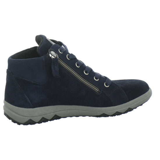 Waldläufer H-Teresa Stiefel ungefüttert Dunkelblau - 360° Ansicht