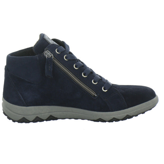 Waldläufer H-Teresa Stiefel ungefüttert Dunkelblau - 360° Ansicht