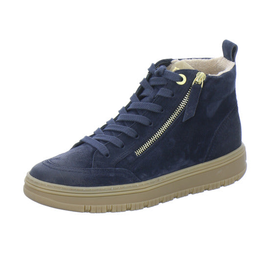 Paul Green Stiefel Damen Dunkelblau