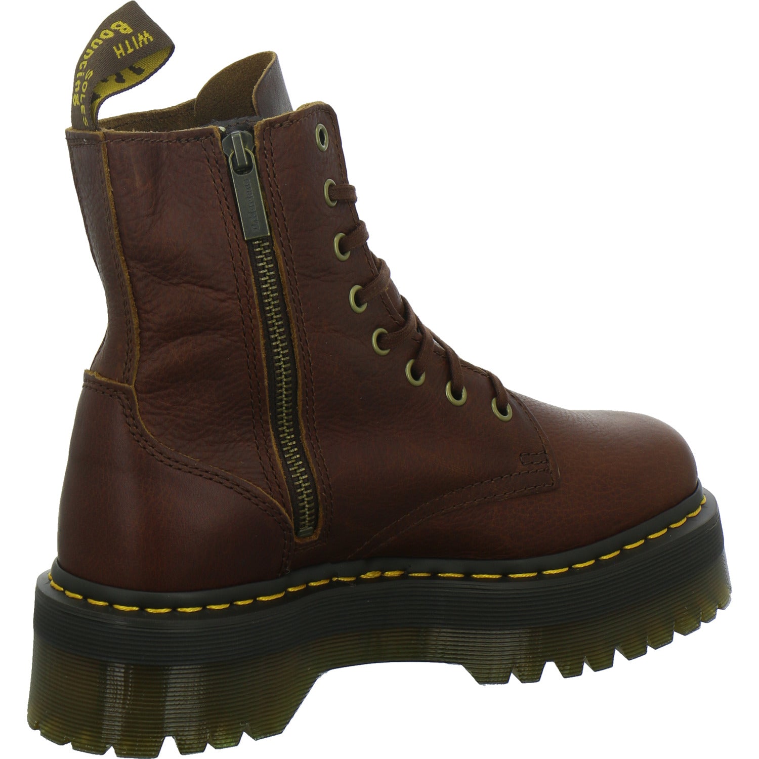 Dr. Martens Stiefel Damen Jadon Dunkelbraun