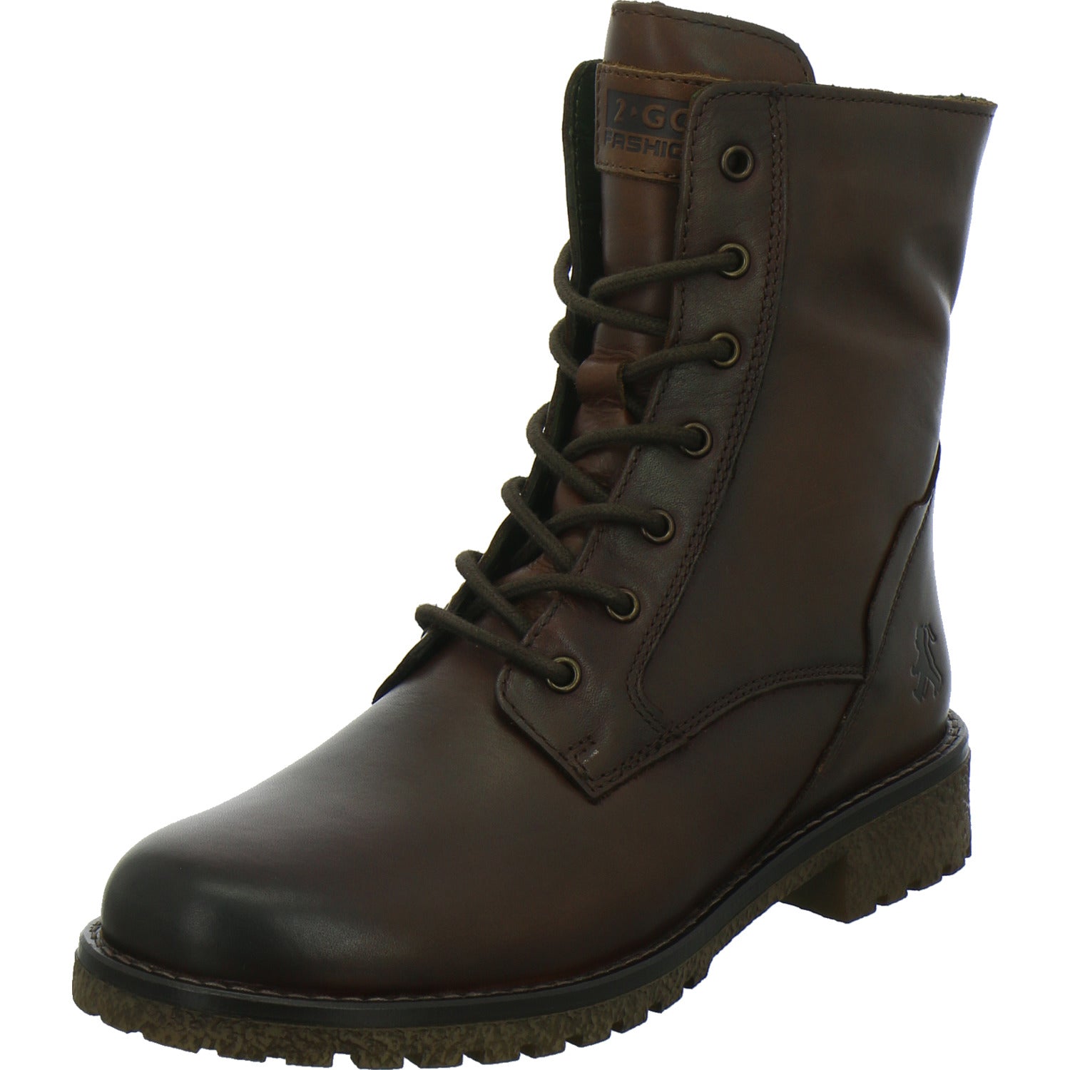 2 GO Fashion Stiefel Damen Dunkelbraun