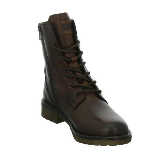 2 GO Fashion Stiefel Damen Dunkelbraun