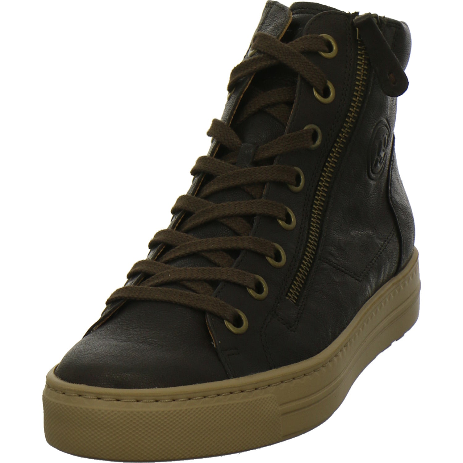 Paul Green Stiefel ungefüttert Dunkelbraun