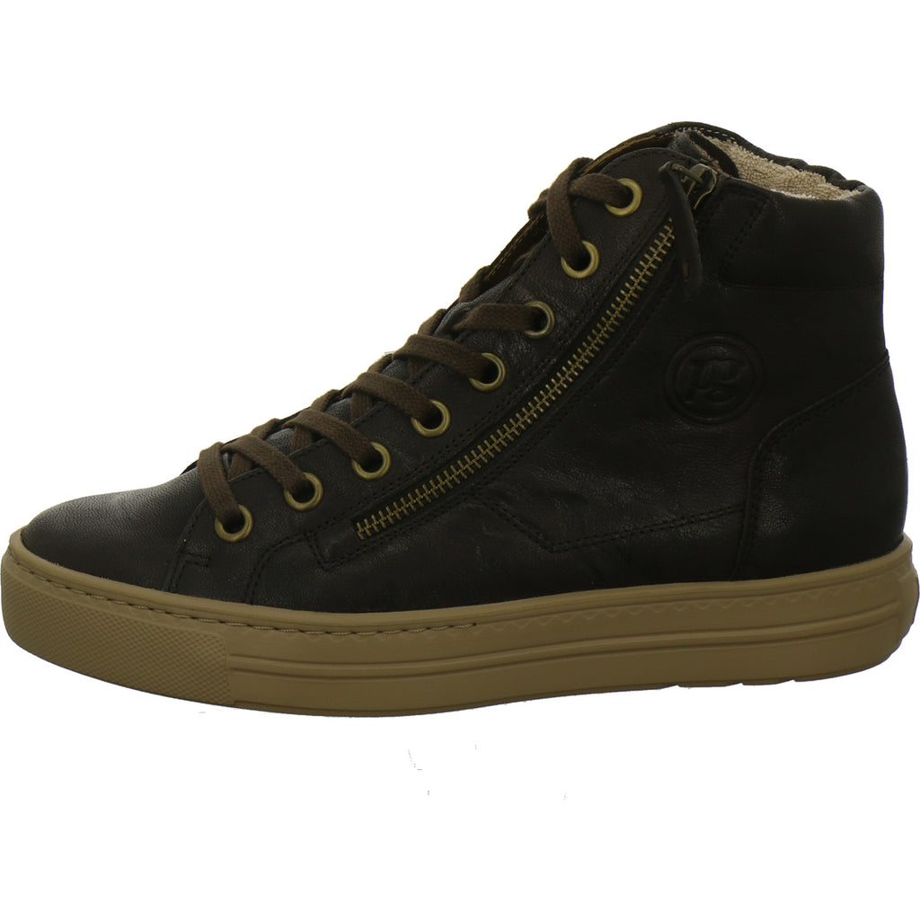 Paul Green Stiefel ungefüttert Dunkelbraun