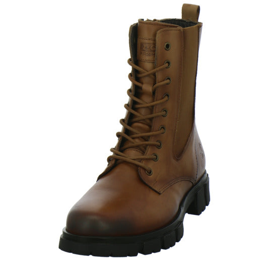 2 GO Fashion Stiefel ungefüttert Mittelbraun - 360° Ansicht