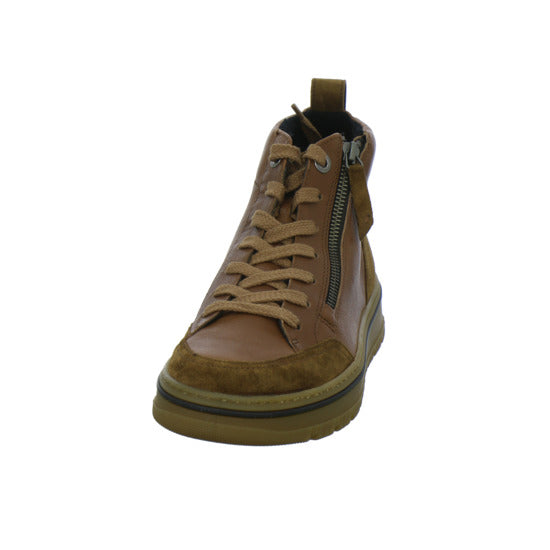Paul Green Stiefel ungefüttert Mittelbraun - 360° Ansicht