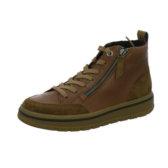 Paul Green Stiefel ungefüttert Mittelbraun - 360° Ansicht