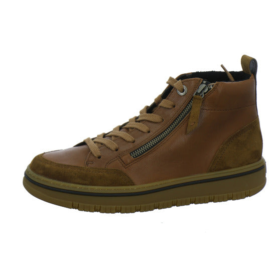 Paul Green Stiefel ungefüttert Mittelbraun - 360° Ansicht