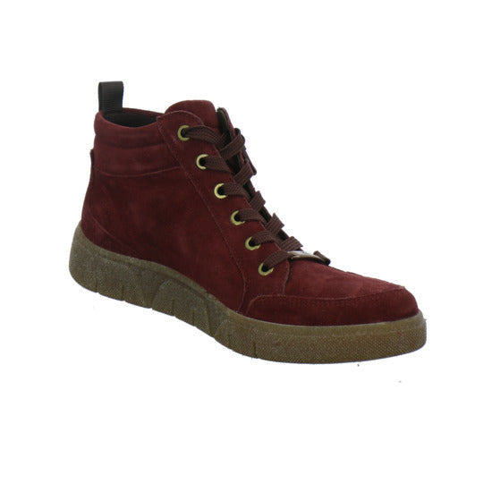 Ara Rom Sport Stiefel ungefüttert Bordeaux - 360° Ansicht