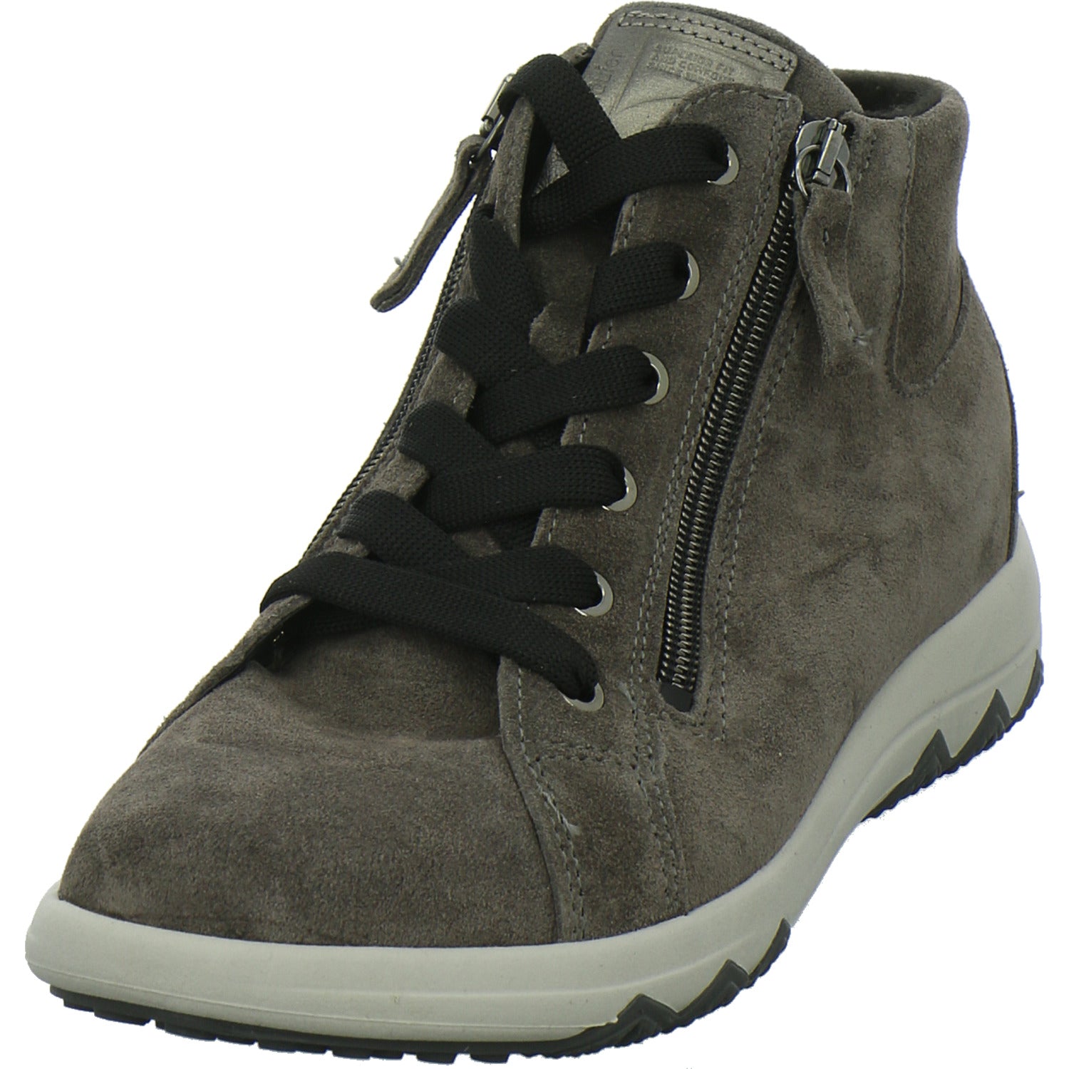 Waldläufer H-Theresa Stiefel ungefüttert Anthrazit