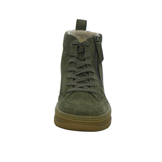 Paul Green Stiefel ungefüttert oliv - 360° Ansicht