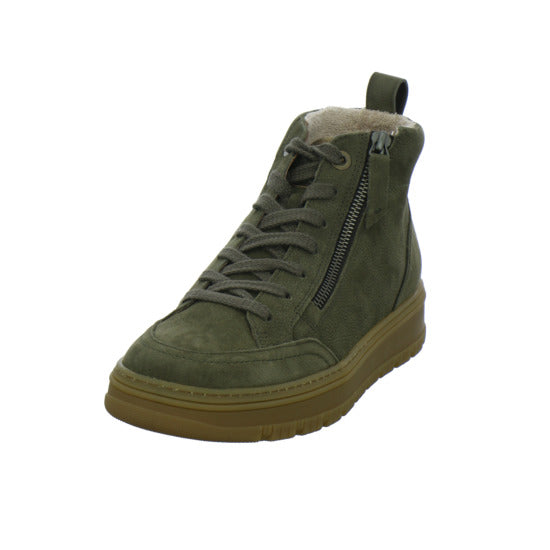 Paul Green Stiefel ungefüttert oliv - 360° Ansicht