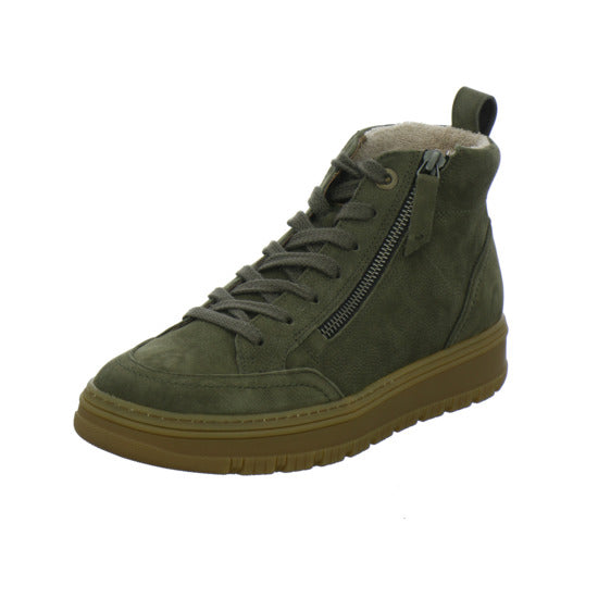 Paul Green Stiefel ungefüttert oliv - 360° Ansicht