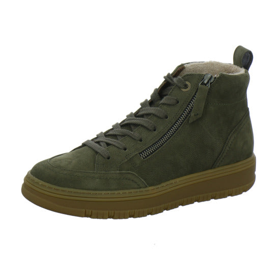 Paul Green Stiefel ungefüttert oliv - 360° Ansicht