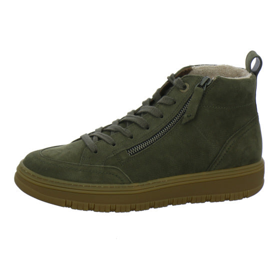 Paul Green Stiefel ungefüttert oliv - 360° Ansicht