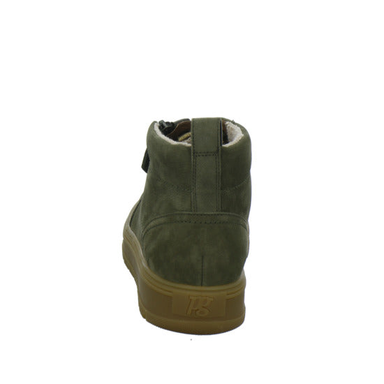 Paul Green Stiefel ungefüttert oliv - 360° Ansicht