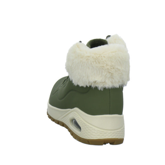 Skechers UNO Stiefel ungefüttert oliv - 360° Ansicht