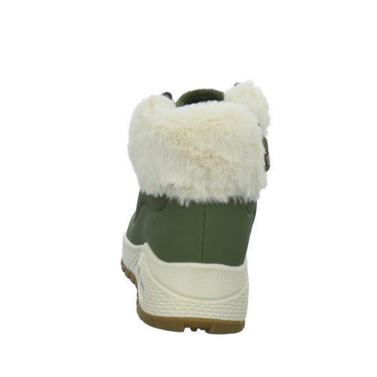Skechers UNO Stiefel ungefüttert oliv - 360° Ansicht