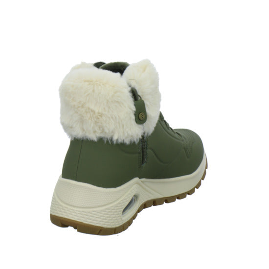 Skechers UNO Stiefel ungefüttert oliv - 360° Ansicht