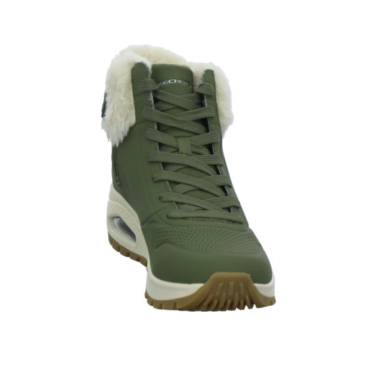 Skechers UNO Stiefel ungefüttert oliv - 360° Ansicht