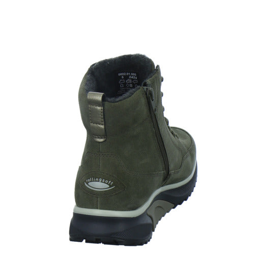 Gabor Stiefel Damen Rolling Soft oliv