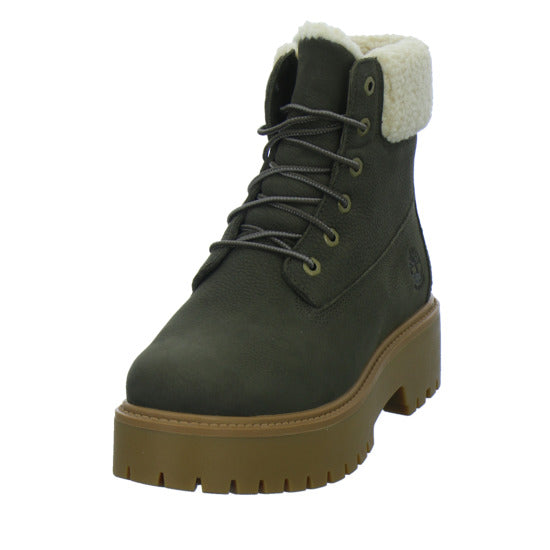 Timberland Stiefel Damen Stone Street Mid Warm oliv
