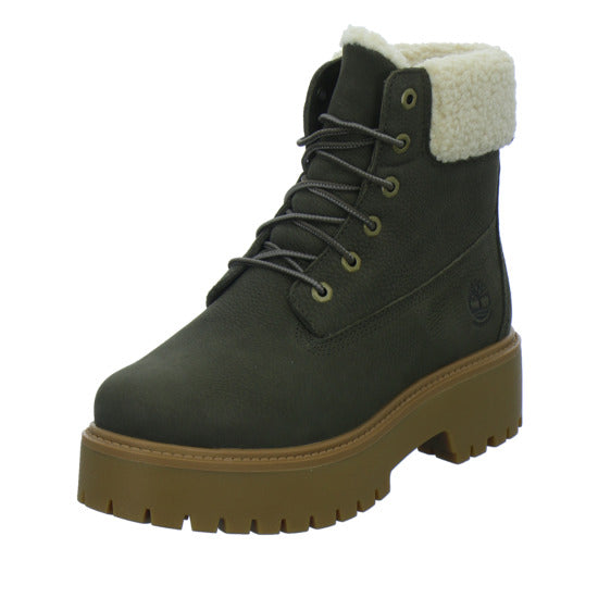 Timberland Stiefel Damen Stone Street Mid Warm oliv