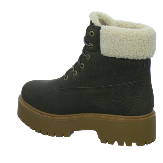 Timberland Stiefel Damen Stone Street Mid Warm oliv
