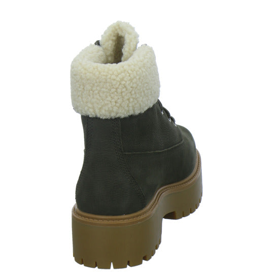 Timberland Stiefel Damen Stone Street Mid Warm oliv