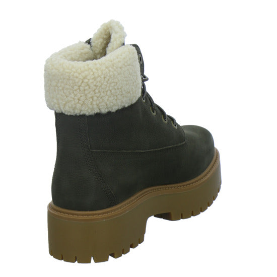 Timberland Stiefel Damen Stone Street Mid Warm oliv