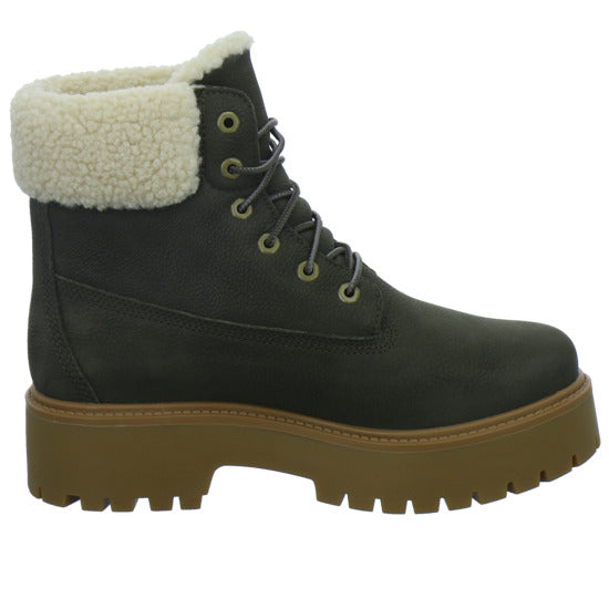 Timberland Stiefel Damen Stone Street Mid Warm oliv