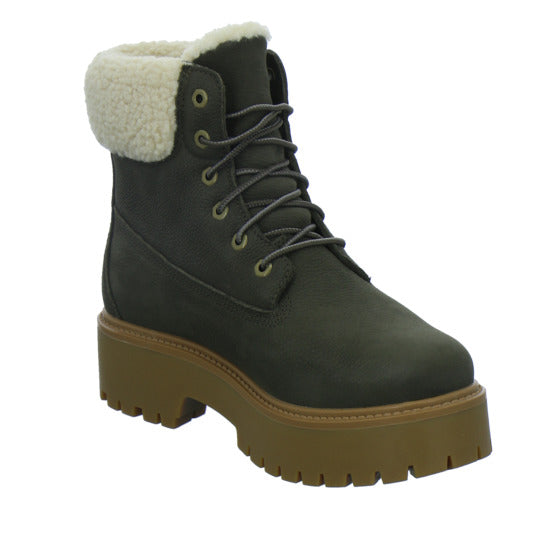 Timberland Stiefel Damen Stone Street Mid Warm oliv