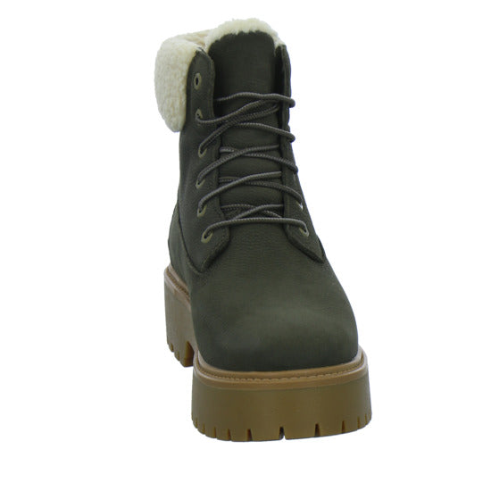 Timberland Stiefel Damen Stone Street Mid Warm oliv
