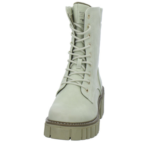 Mustang Stiefel ungefüttert Beige - 360° Ansicht